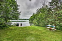 3BR Waterfront Fifty Lakes Home w / Dock  Kayaks