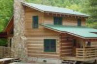 Bear Creek Secluded Log Cabin Overlooking Creek near Boone NC