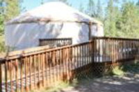 Bend Sunriver Camping Resort Wheelchair Accessible Yurt 13