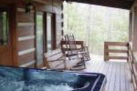 Serenity Ridge Secluded Log Cabin on Knoll Top Setting near Boone NC