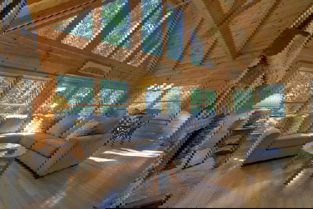 Thunder Falls- Cabin Perched Over 10ft Waterfalls! - thumb 6