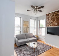 Bright  Airy 1BR  1 Mile From Hoboken Waterfront - Accommodation Rooms