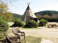 8 Rising Moon - Tipis on the Guadalupe Accommodation Rooms