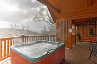 'Hills Hideaway' Sevierville Cabin with Mountain View Accommodation Rooms
