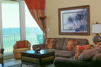 0711 - 2B/2 Bath with Bunks. Master Bedroom  Living Room Face the Gulf Accommodation Rooms