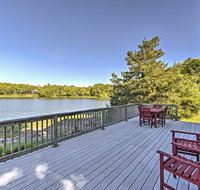 Bourne House with Furnished Deck and Waterfront Views! - Accommodation Rooms