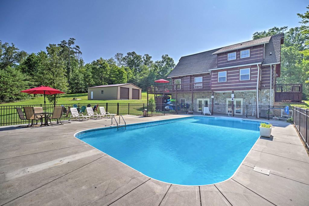 Family Cabin With Seasonal Pool On Cherokee Lake! - thumb 0