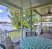 Fishermans Lakefront Home w/Boat Lift  Deck - Accommodation Rooms