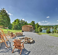 Log Cabin with Fire Pit and Deck on Cherokee Lake - Accommodation Rooms