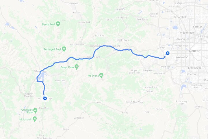 Listen to a Tour Guide While You Drive between Breckenridge and Denver