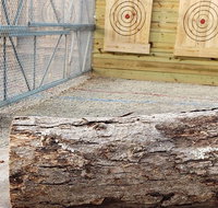 Axe Throwing Training - Accommodation Rooms