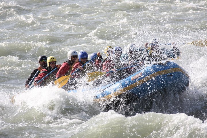 Paddle Rafting On The Nenana Gorge - thumb 1