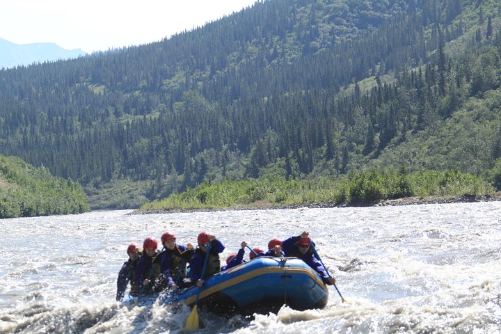 Paddle Rafting On The Nenana Gorge - thumb 2
